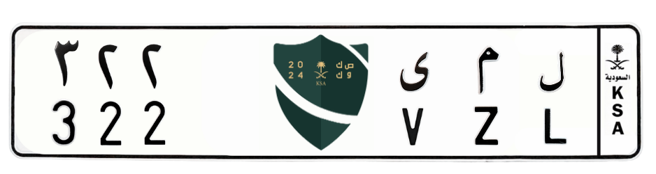 لوحة ل م ى 322